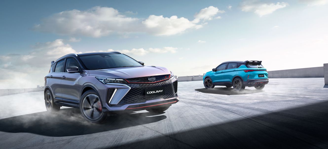 Новый Geely Coolray — яркий образец современного спортивного стиля.