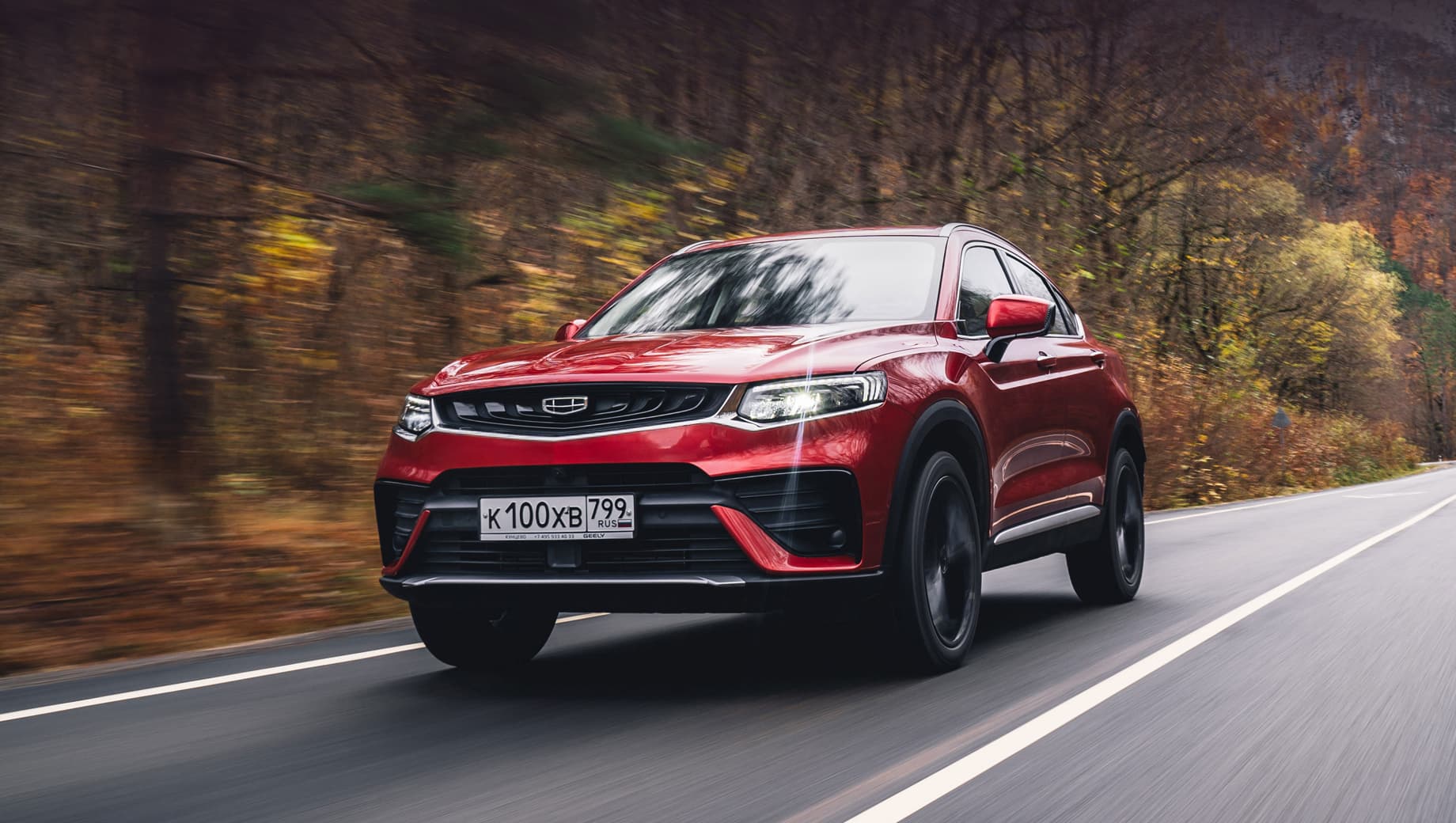 Geely представляет новую комплектацию Luxury купе-кроссовера Tugella
