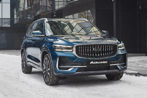Geely объявляет комплектации и цены кроссовера Geely Monjaro